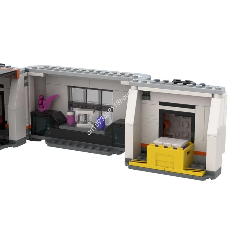 445 pièces MOC batterie plante ville modèle blocs de construction Architecture assembler bricolage cadeau de noël éducation jouets brique anniversaire