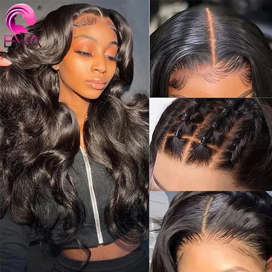 250 Density 36 inch Real HD Lace Front Human Hair Wig Body Wave 13x6 HD Transparent Lace Frontal Wig 5x5 Closure Wigs Long Hair