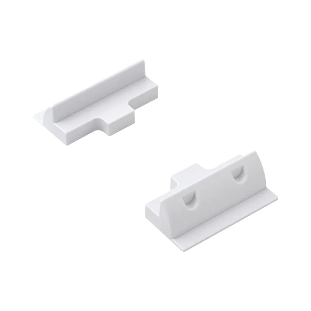 High Quality Brand New for solar Panel Mounting Bracket Spare Parts for UV Resistant White/Black 2pcs Replacement Set