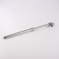 1 pc Pencil Style Pocket Tire Pressure Gauge Durable Chrome Plated Metal Portable Air Gage For Cars Suv Trucks Motorcycles Bikes