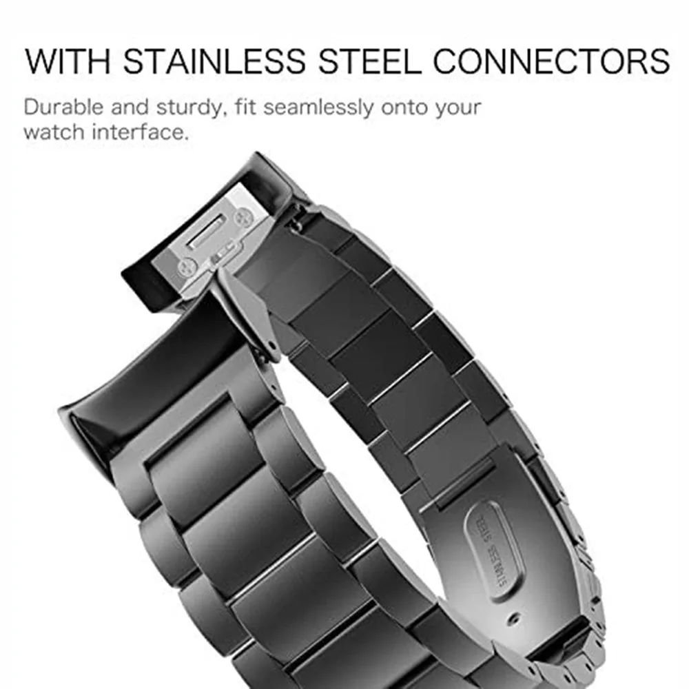 For Samsung Gear S2 Band Stainless Steel Strap Business Bracelet For Samsung Gear S2 SM-720 Metal Wristband Correa Accessories