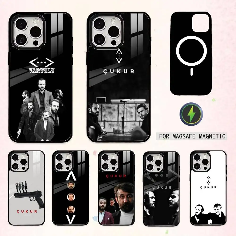 

C-Cukur TV Series The Pit Phone Case For iPhone17,16,15,14,13,12,11 Plus,Pro Max Magnetic For Magsafe Wireless Charging