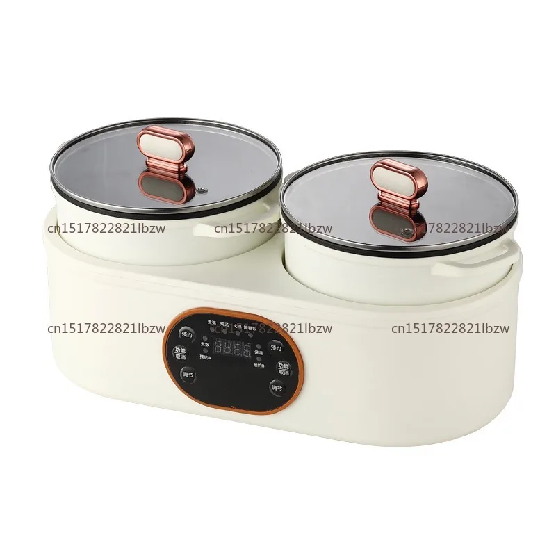 Split double bile rice cooker multi-functional electric hot pot intelligent electric cooking pot household