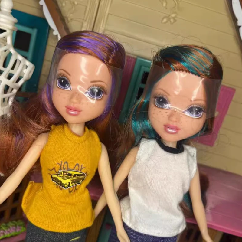 Random Type 27cm Girls Doll Set 5 Joints Movable with Clothes Suit Dress Up Toys for Children