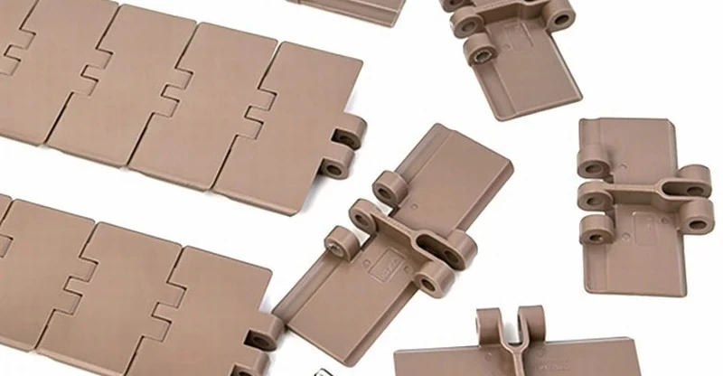 

820K325 plastic chain plate single hinge flat link distance 82.6mm POM material conveyor chain suitable for chain plate conveyor