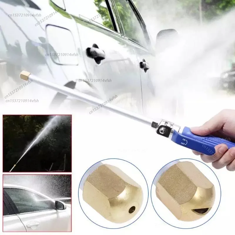 1PCS Wash Accessories Maintenance High Pressure Power Water Gun Washer Water Jet Hose Pipe Wand Nozzle Sprayer Spray Cleaning