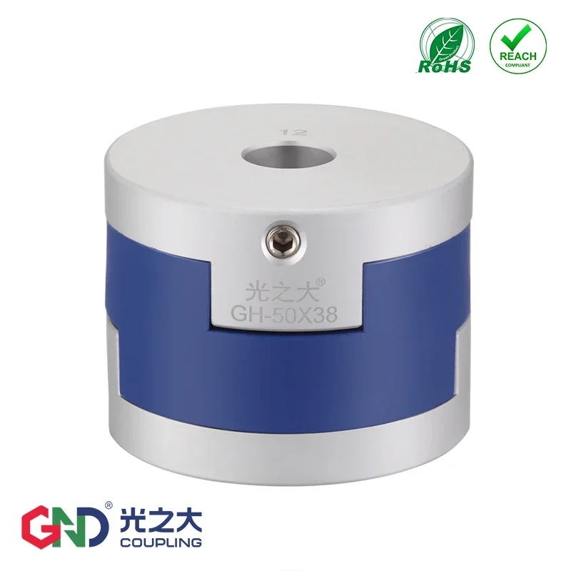 GND Aluminium material GH D20 L25 Oldham Coupler Power Transmission Parts Shaft Couplings cross slide block top wire series