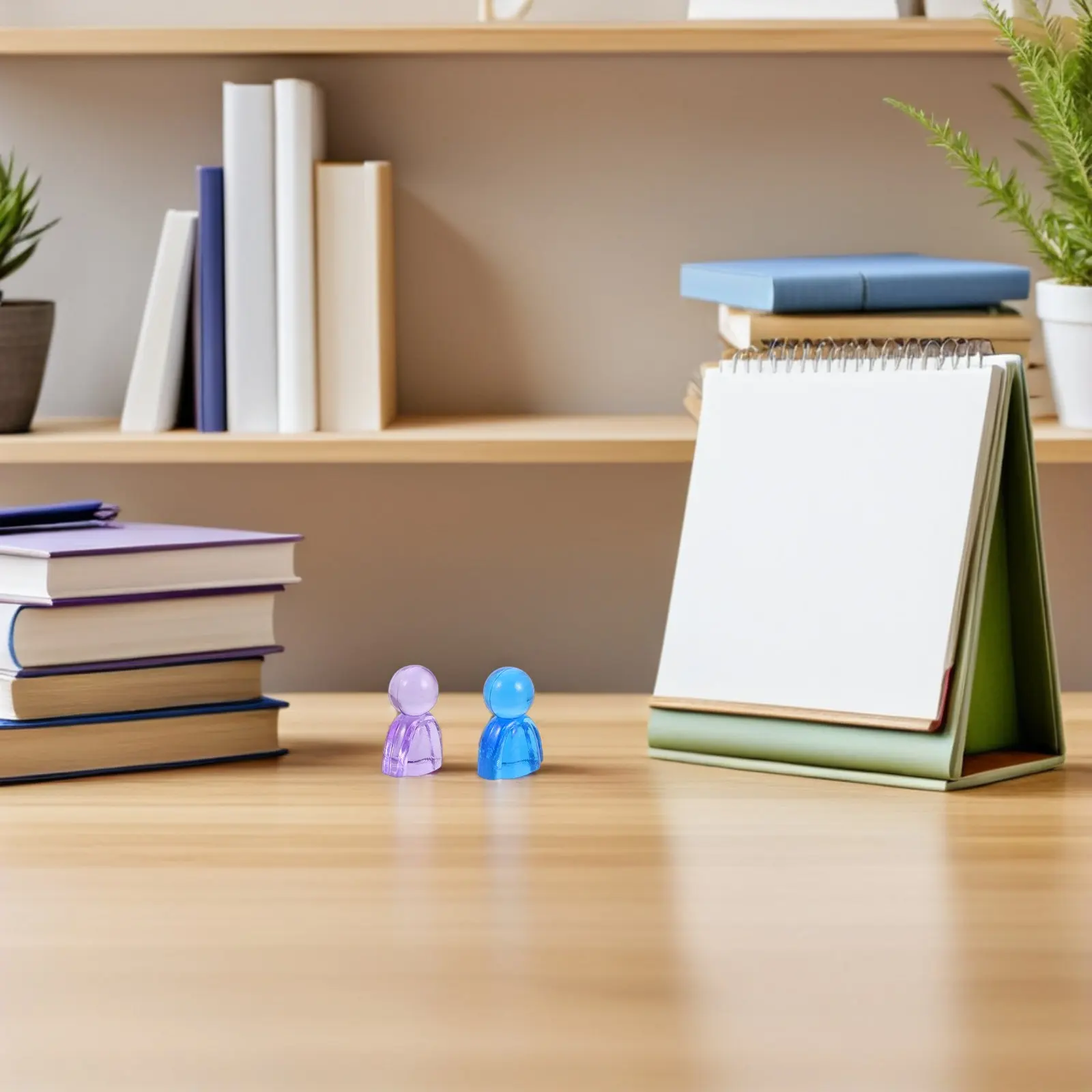 

100Pcs Transparent Human Shape Board Game Pieces Colorful Acrylic Pawns Markers Flight Chess Accessories Family Game Supplies