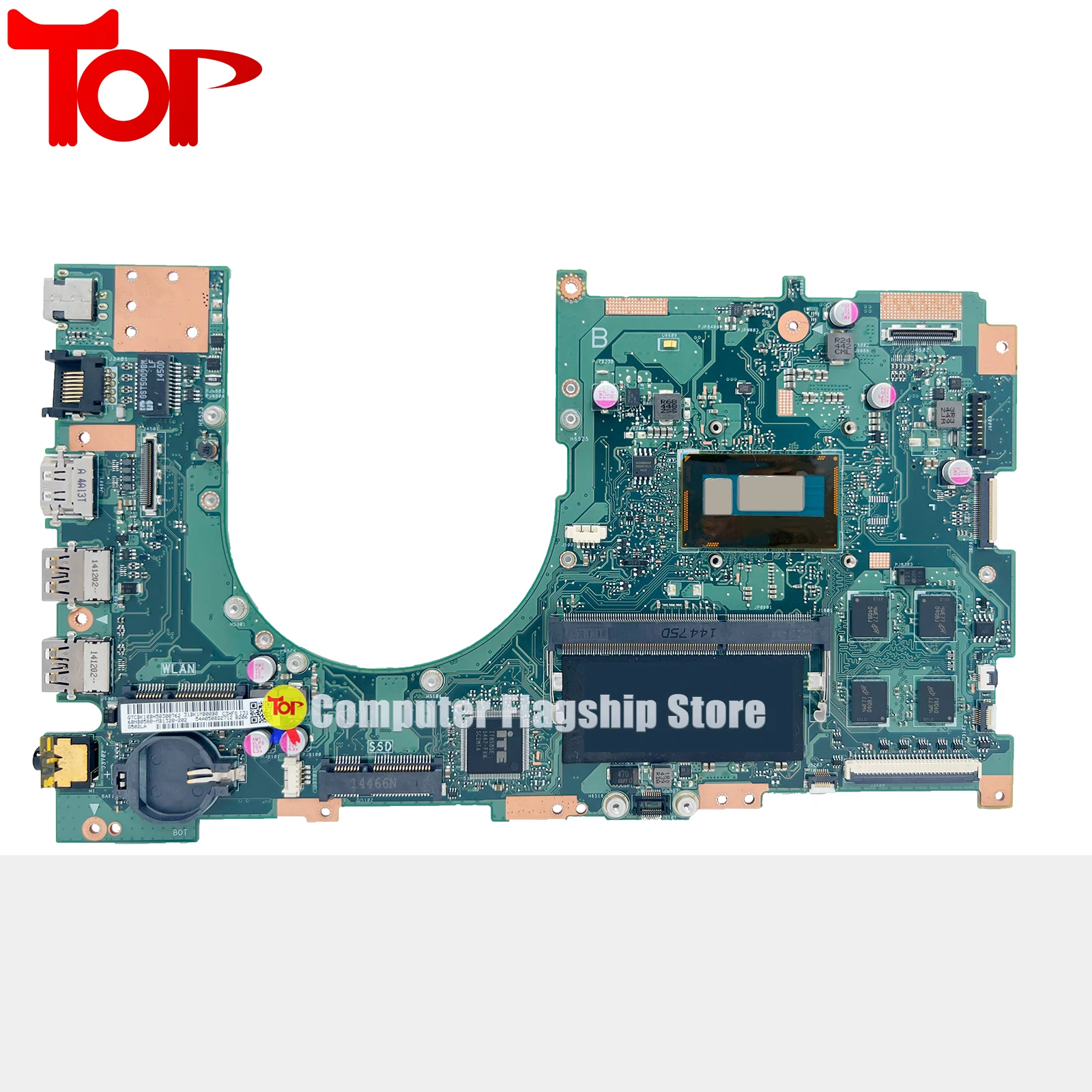 Placa base Q502LA para ordenador portátil, para ASUS Q502L, Q502LAB, I5-4210U, 4GB RAM, I7-4510U