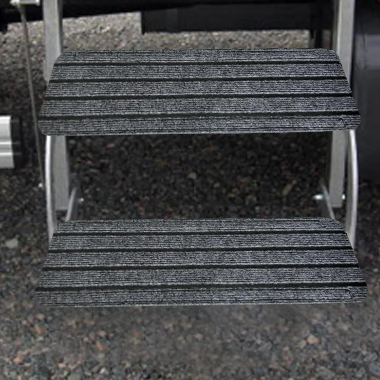 Rv Stair Covers Rv Protective Step Mats Non-slip Heavy Duty Replacement Part Motorhome Accessories For Outdoor Travel Camping