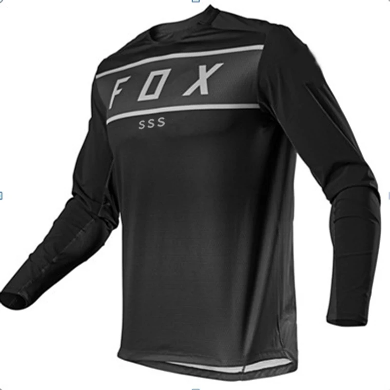 

FOXSSS Downhill Jersey Long Sleeve Cycling Jersey Motocross Jersey Mountain Bike T-Shirt Enduro MTB Shirt Maillot Ciclismo