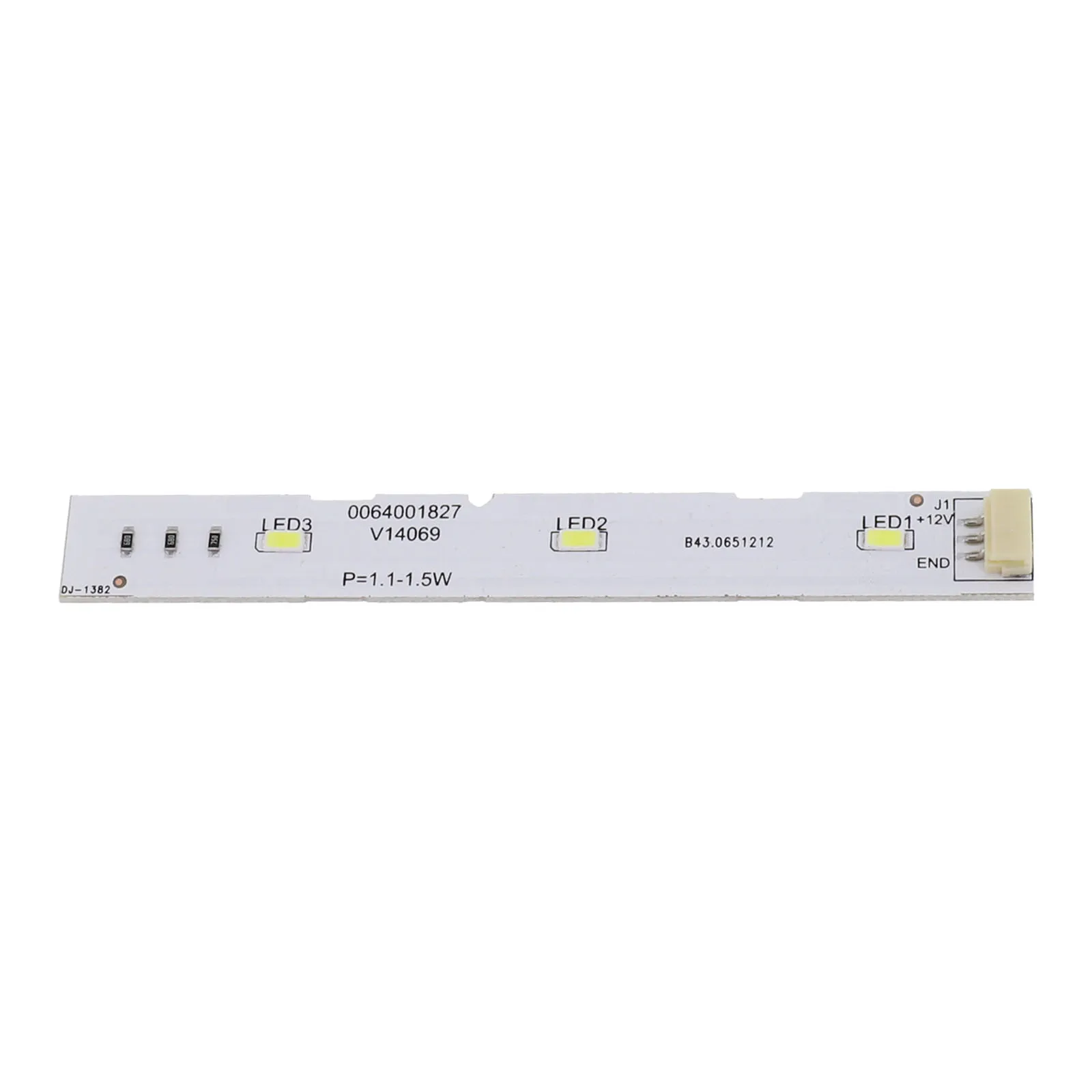 Bilah Lampu LED Dirancang untuk Digunakan untuk Kulkas Haier Kompatibel dengan Model BCD575WDBI Nomor Komponen 0064001827