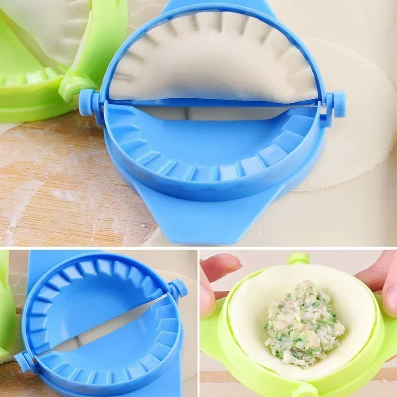 1pcs Kitchen Household Dumpling Maker Device New Tools Dumpling Jiaozi Maker Device Easy DIY Dumpling Mold Kitchen Appliances