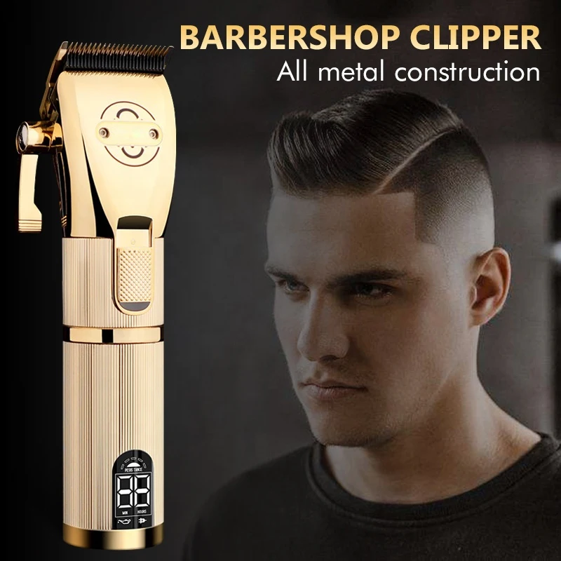 

PopBarbers P800 Professional Hair Clipper for Men Hair Cutting Machine Men's Haircut Machine Hair Trimmer Machine Hair Cutter