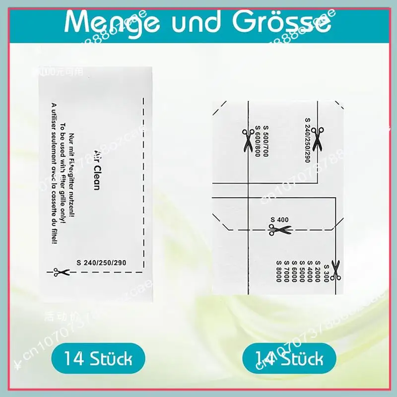 Filtros de proteção do motor A26P Conjunto de filtros de aspirador de pó para peças completas de acessórios C1/2/3