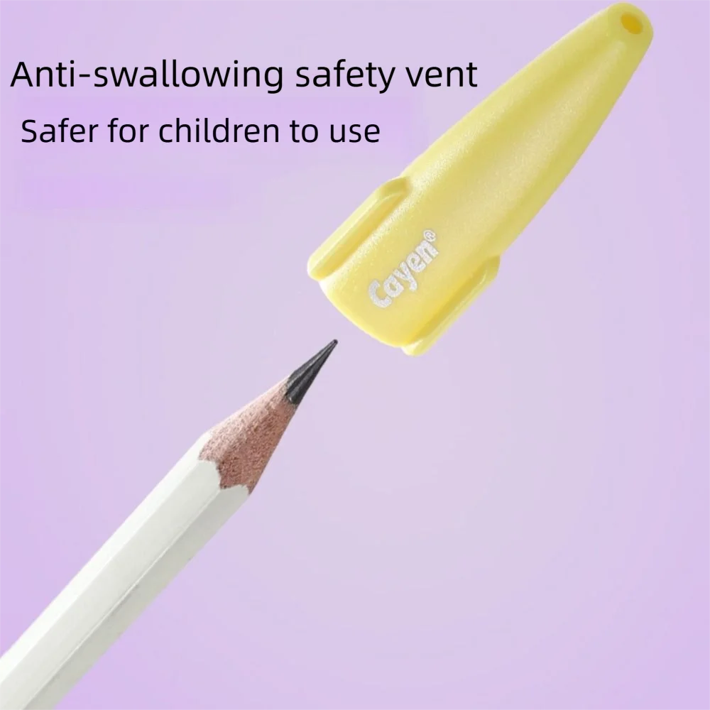 

12Pcs Universal Pencil Cap Anti-drop Anti-swallow Pencil Protective Case Durable Eco-Friendly Pencil Extender School Office