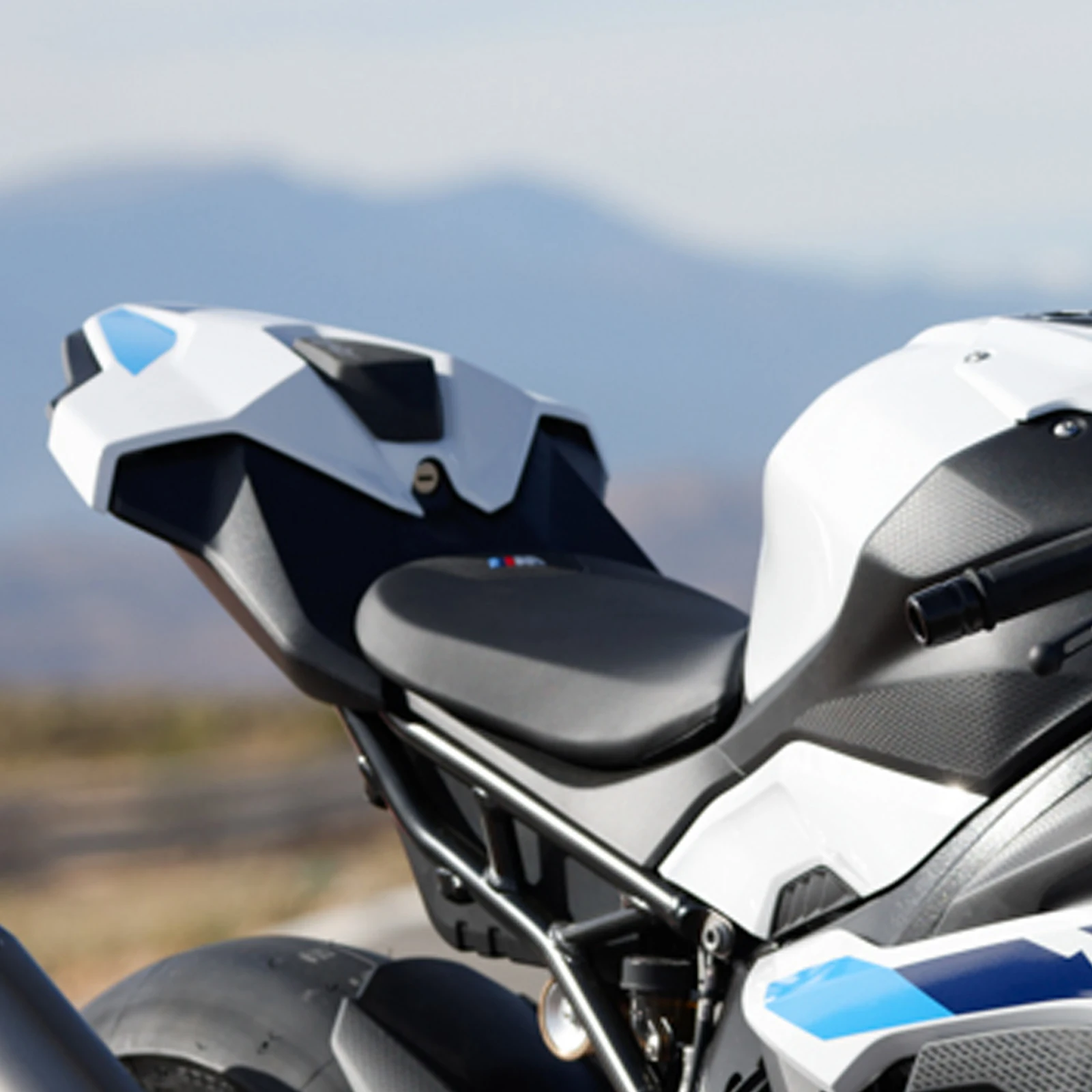 For BMW S1000RR M1000RR 2023-2025 Motorcycle Rear Passenger Seat Cover Cowl Fairing Kits ABS Carbon Fiber Easy Installation