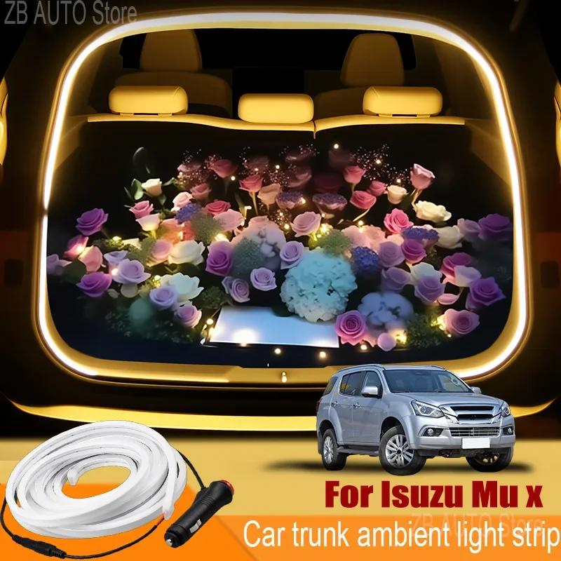 

For isuzu Mu X Automobile trunk ambient light automatic sensing car interior lighting with accessories