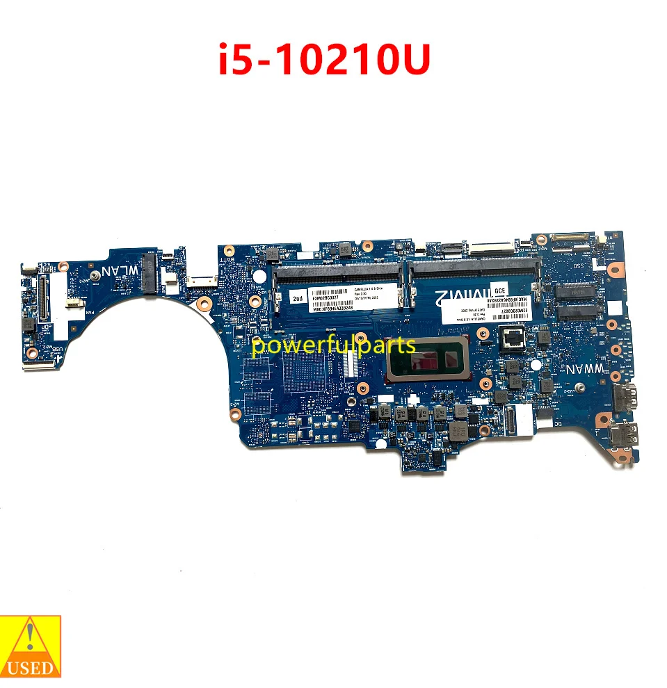 

6050A3140901-MB-AX3 Motherboard For Hp EliteBook 850 G7 Laptop Mainboard i5-10210u Cpu In-built Used Working Perfect