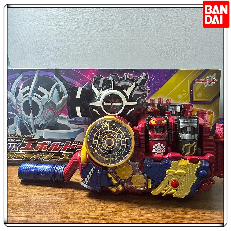 Original Bandai DX Kamen Rider Build Evol Black Hole Trigger Set Evol Driver Belt Kamen Rider Evolt Revolution Henshin Belt Toy