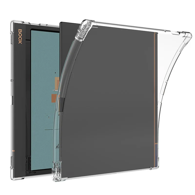 Voor Onyx Boox Note Air/Air2+/Air3/Air3C Case Transparante TPU Soft Cover met 4 hoekairbags Schokbestendige beschermende tablethoes