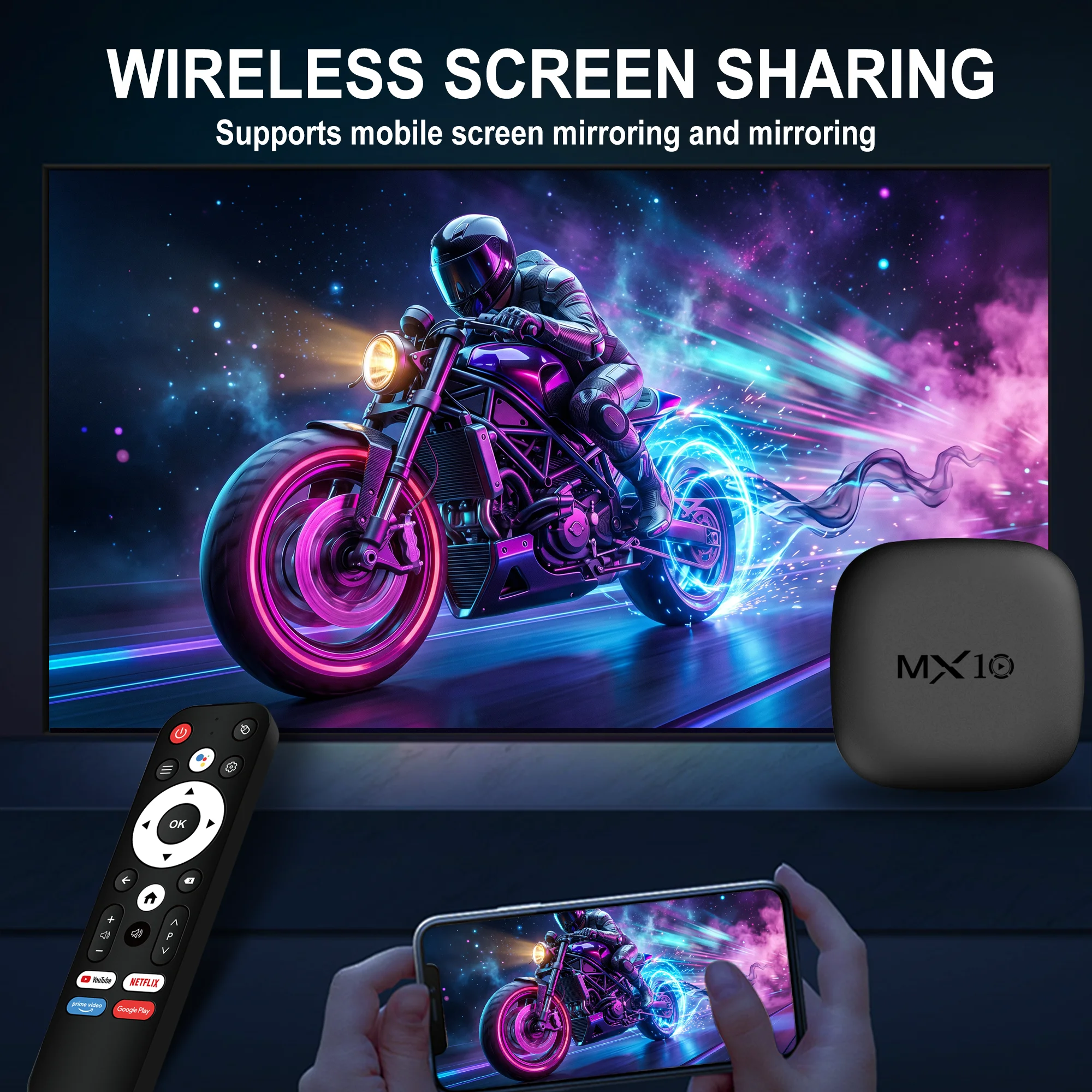 MX10‑M4 WiFi6 BT TV Box Allwin – Ddr3 8Gb recenzja i cena