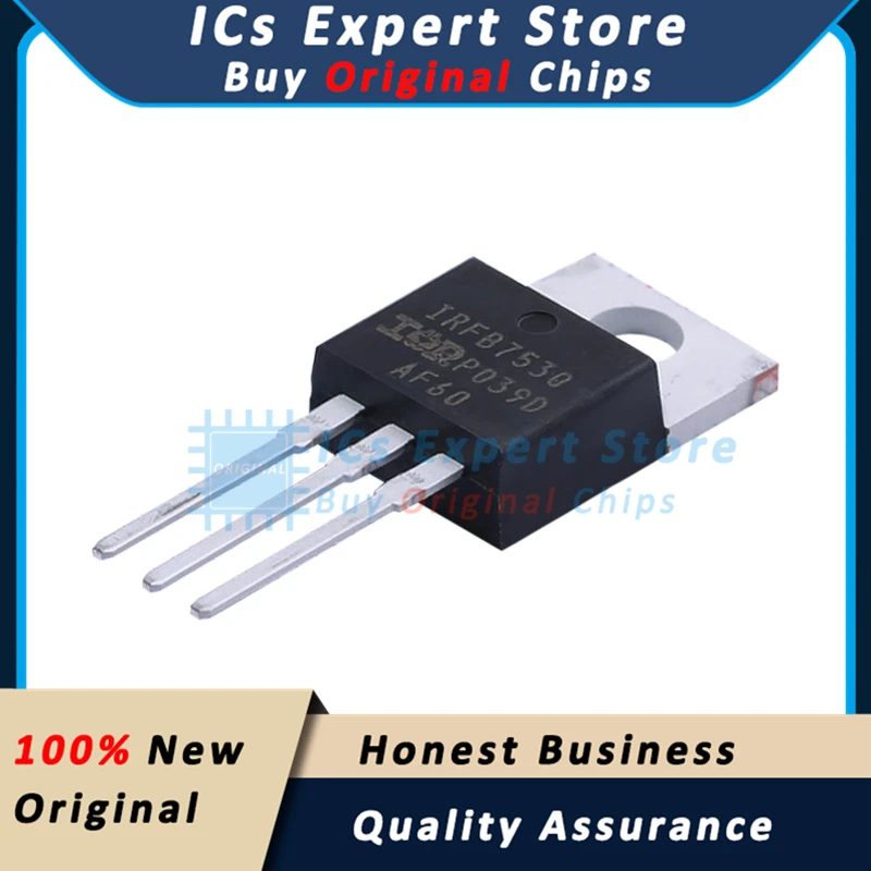 2PCS/LOT Original Transistor IRFB7530PBF MOSFET IRFB7530 IRFB7530PBF TO-220