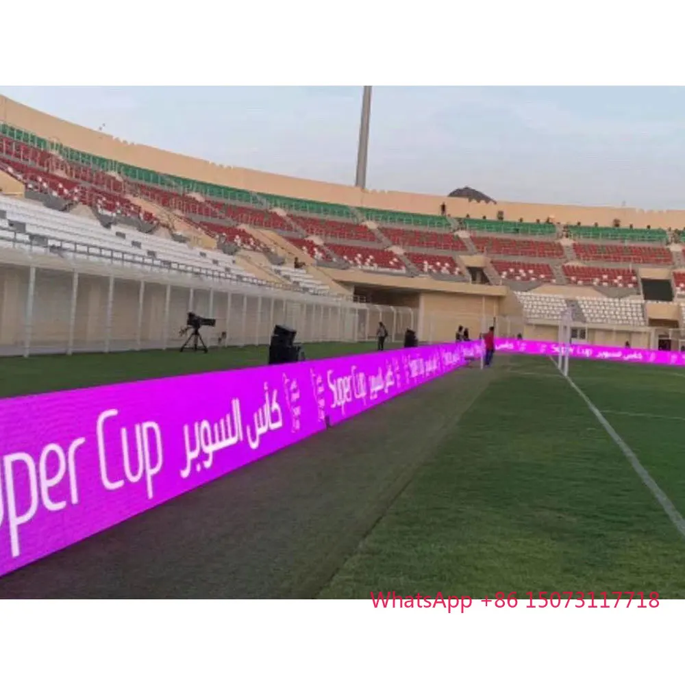 

Светодиодный футбольный цифровой спортивный периметр, рекламные баннеры для стадиона, штабелируемый задний экран