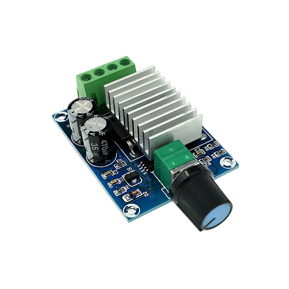 

​PWM DC Motor Governor DC12-24V Motor Speed Controller 20A Motor Speed Adjustable Regulator DC Brush Motor Speed Controller