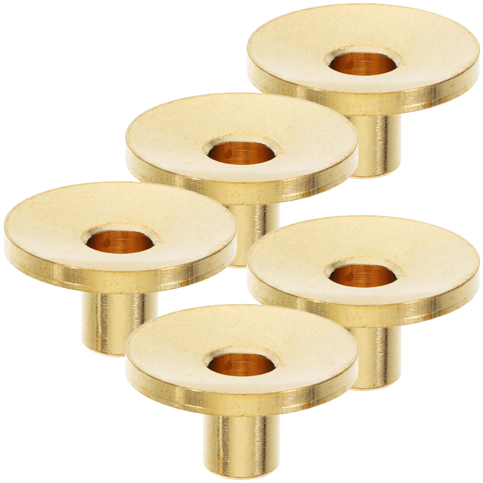 

5 pcs Copper Incense Stand Cone Holders Backflow Base Aromatherapy Pillars Elegant Durability Craftsmanship Use