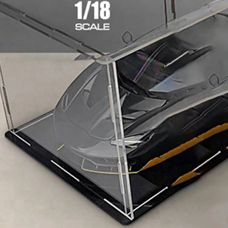 1 Piece Toy Car Model Hot Dustproof Display Protection Box Acrylic Suitable For 1/18