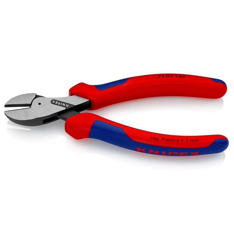 KNIPEX X-Cut 73 02 160 Compact Diagonal Cutter High Lever Transmission Powerful Plier