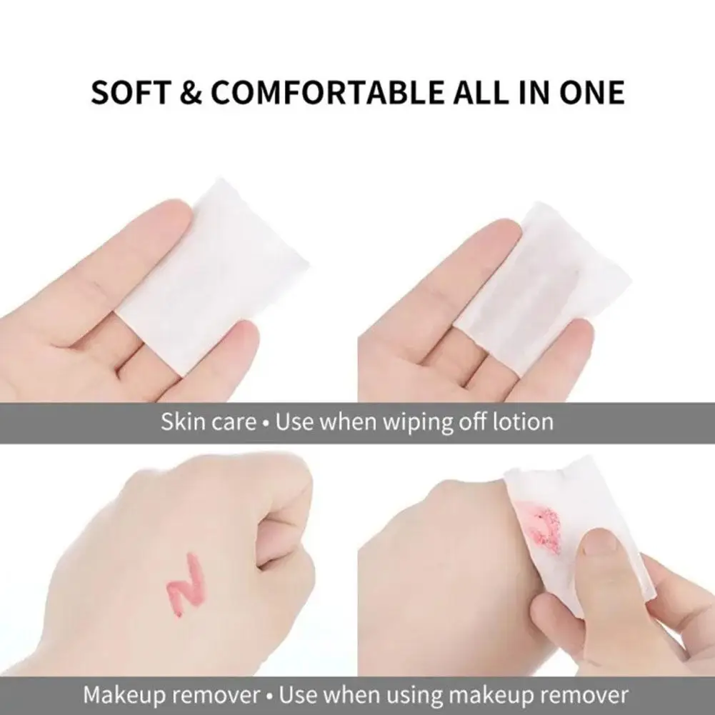 Disposable Stretchable cleansing Makeup Cotton Wipes Makeup Up Remover Thin Paper Facial Pads Ultrathin Make Tools Cleansin P9B8