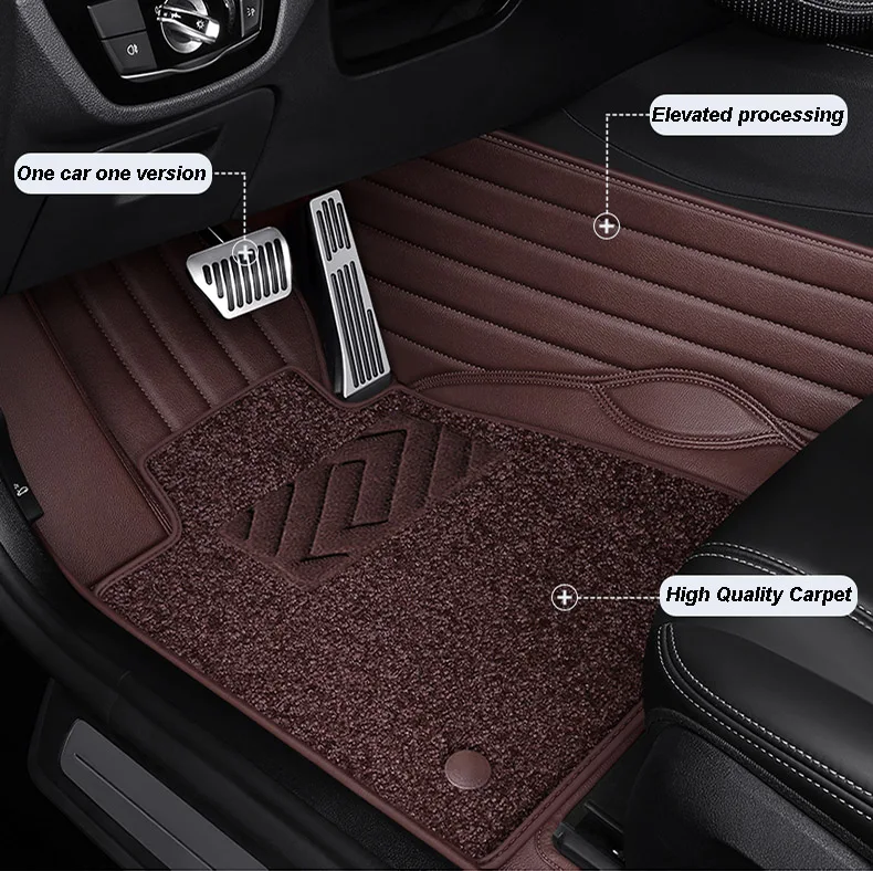 Echte Leder-Fußmatten für Mercedes W222 2014-2017, Auto-Innenraum-Teppiche, Zubehör, Tapetes Para Automovil – Detail 4