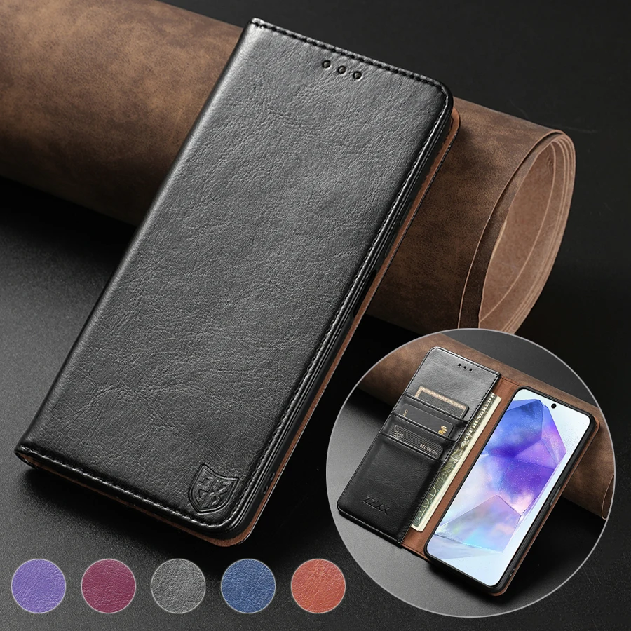 

Wallet Card Slot Magnetic Flip Leather Case For Samsung Galaxy A04s A05s A12 A13 A14 A15 A24 A25 A31 A32 A34 A35 A52 A53 A54 A55