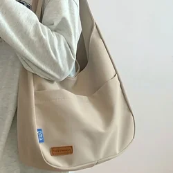 2024 New Trendy Women's Summer Fashion Tote Bag All-match Large-capacity Shoulder Underarm Bag Casual Canvas Bag