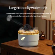 2025 New Creative Fort Aromatherapy Machine Household Lava Crack Humidifier Hotel Essential Oil Diffuser Aromatherapy Machine