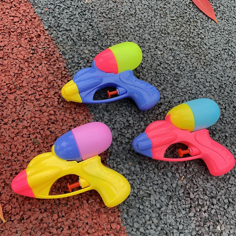 1pcs Fashion Toy Water Guns For Kids Creative Outdoor Summer Swim Toy Cute Mini Rainbow Water Fun Toys Guns