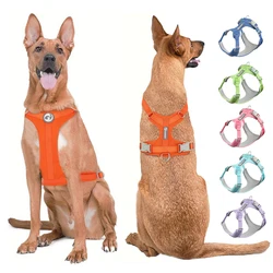 Safety Dog Harnesses Fashion Pet Saddle No Pull Adjustable Vest Walking Dogs Training For Small Medium And Large Dogs