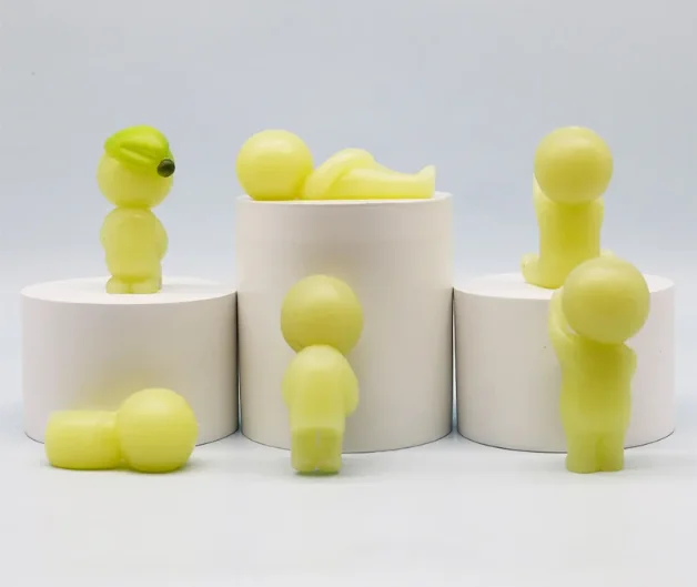 Serie Nachtleuchtende grüne Puppe Actionfiguren Dekoration Modell Spielzeug Fans Kinder Geschenke – Detail 2