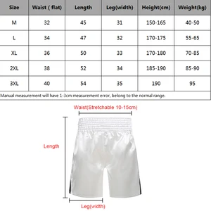 Muay Thai Kampf Shorts Unisex Kick Boxing Frauen Frauen Kinder MMA Training Shorts Wettbewerb Spiel Sanda Fight Clothing 6 Hauptverkaufshorts Jiu Jitsu - №4