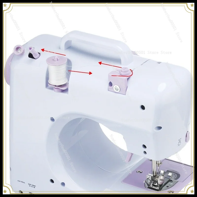 Small Sewing Machine Household Automatic Electric Tailor Multi-functional Practical Edge Locking Machine
