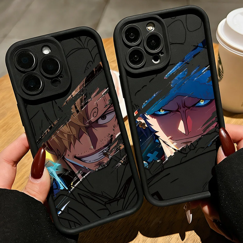 HOT Anime Ones Pieces Phone Case for Samsung S26 S25 S24 S23 S22 S21 S20 F06 M16 Note 20 FE Plus Ultra 4G 5G Soft Silicone TPU