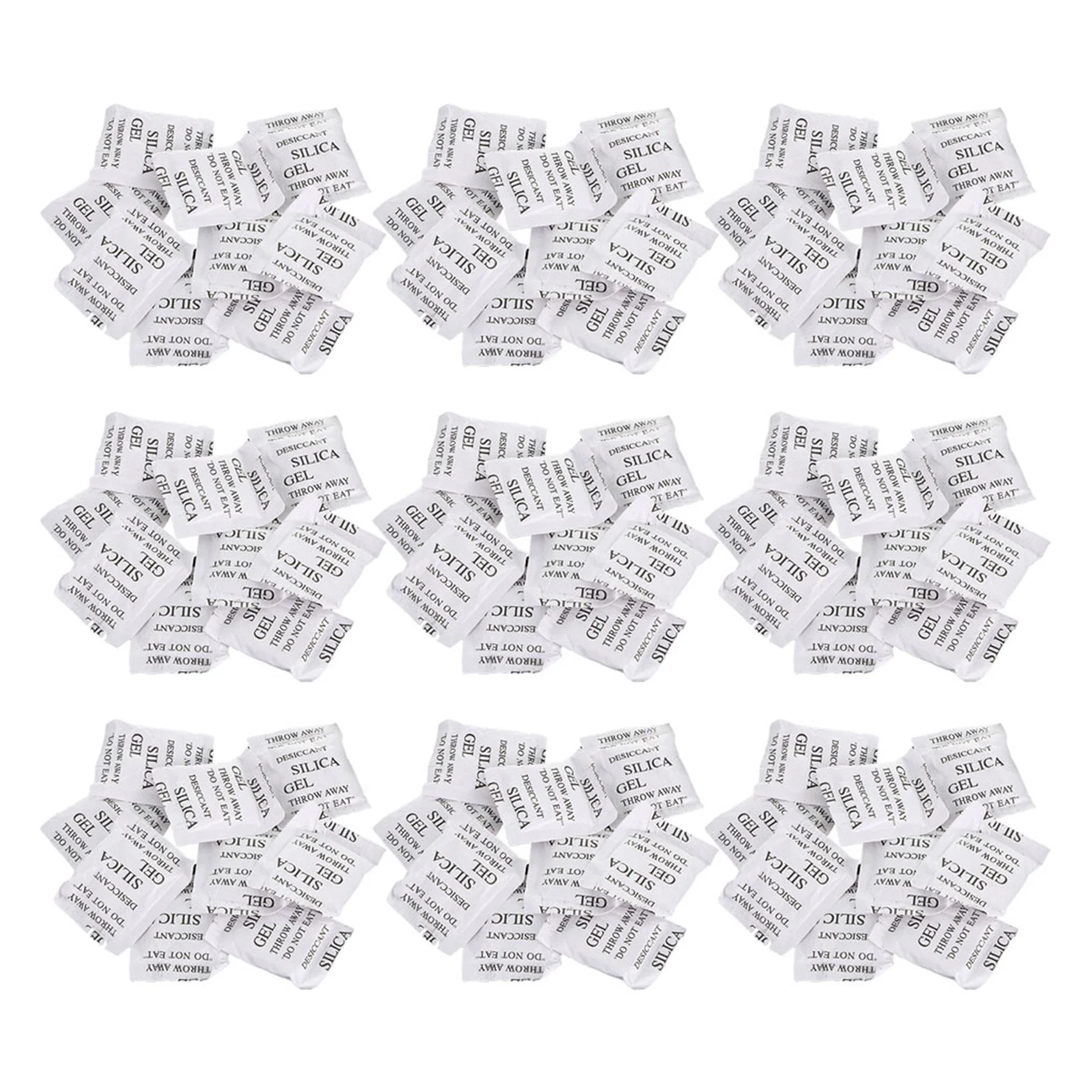 

100pcs Silica Gel Desiccant Bags Quick Absorption For Jewelry Protection Moisture Absorbers For Home Dorm Storage Boat