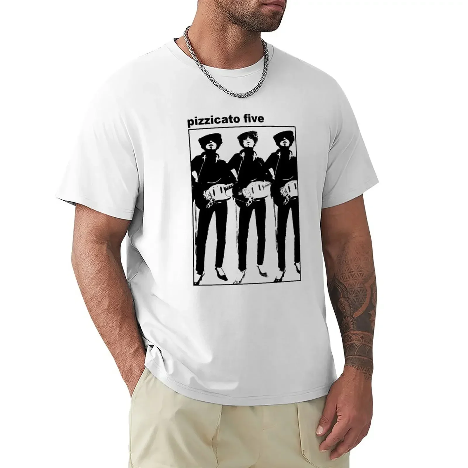 Pizzicato Five mariachi T-Shirt Unisex T-shirts for Men Women Summer Tees Cotton Luxury brand vintage oversized