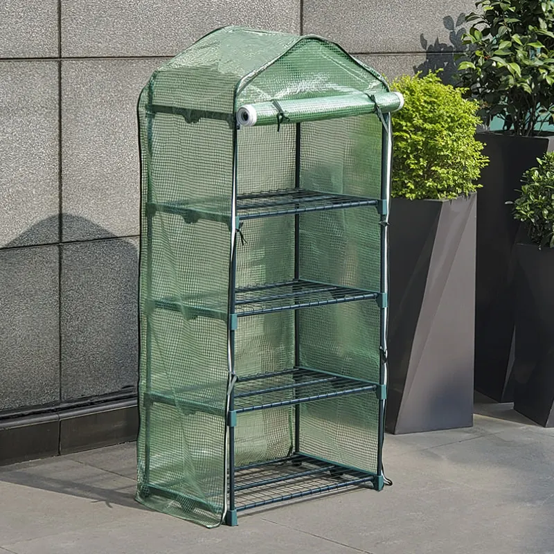 

Wholesale Portable Greenhouse With PE Cover And Roll-Up Zipper Door Greenhouses For Plants Greenhouse Garden Supplies