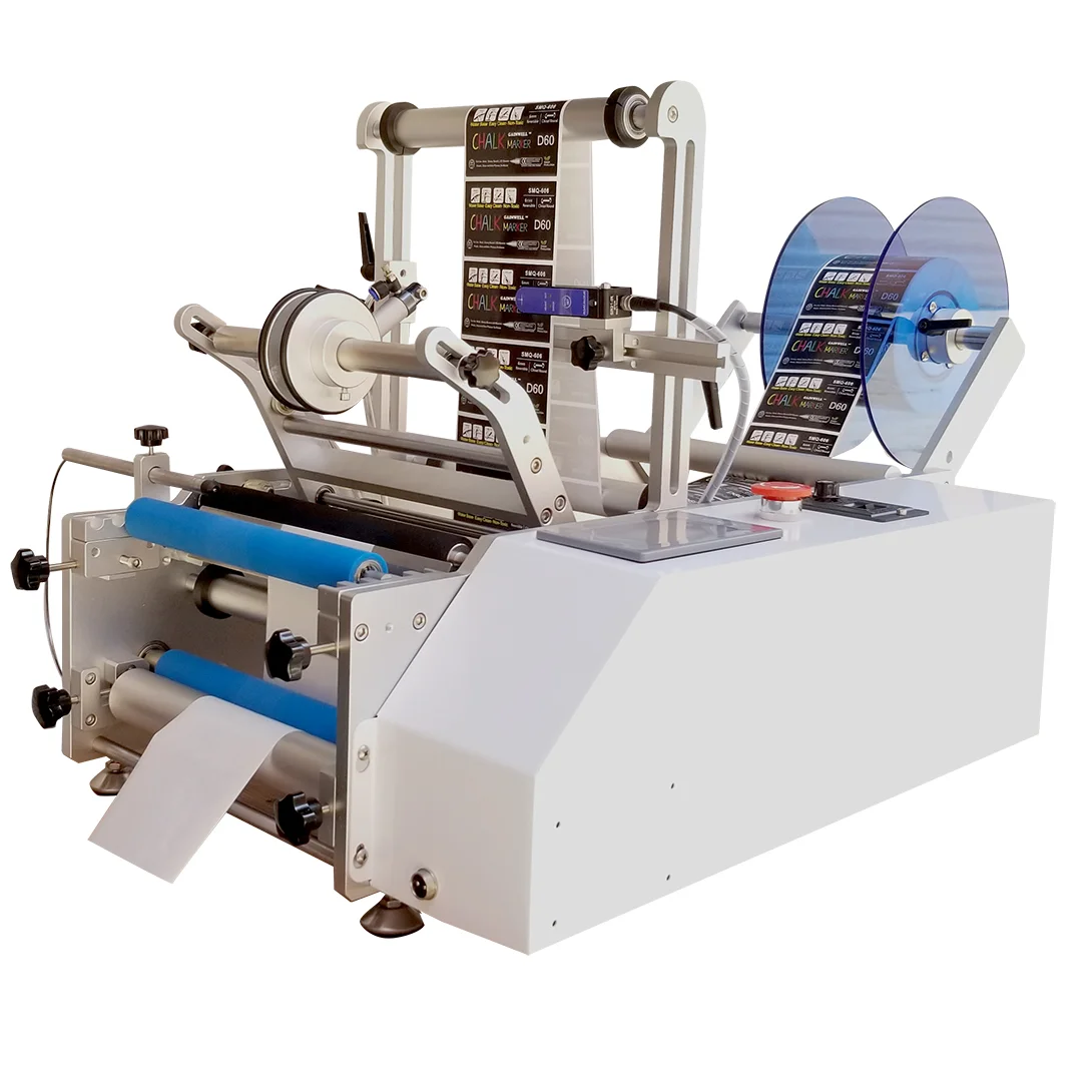 FOODLINE Condiment Workshop Automatic Label Machine Stable Belt Circulation Auto Label Trigger Production Unit