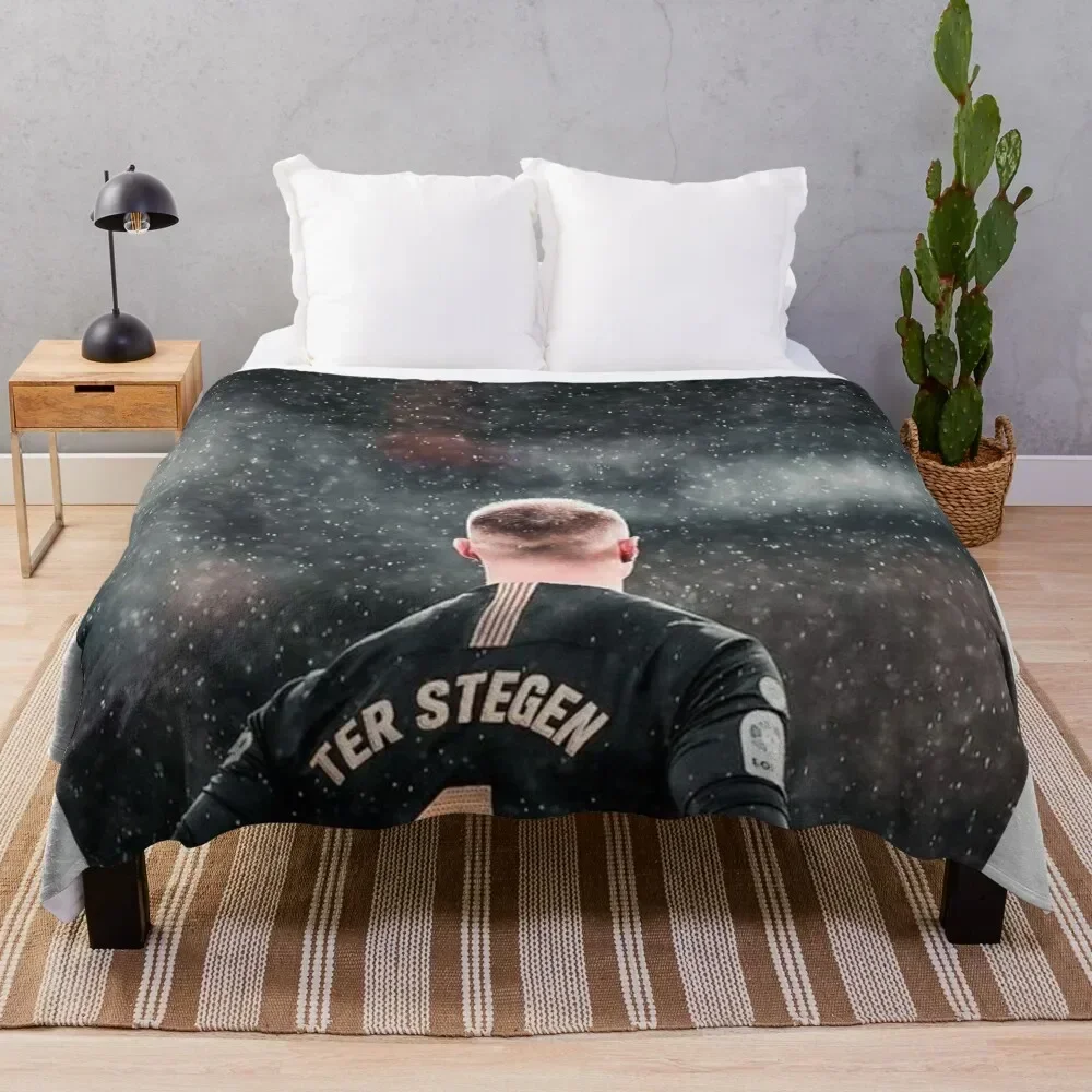 Marc-Andre ter Stegen Throw Blanket halloween Decoratives Blankets