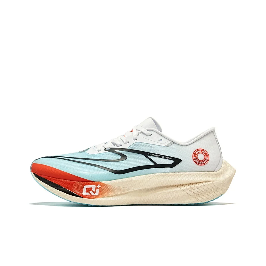 Erke Cushioning Rebound Low top Carbon Plate Technology Marathon Racing Running Shoes Men's Starlight Colorway 11124203235-006