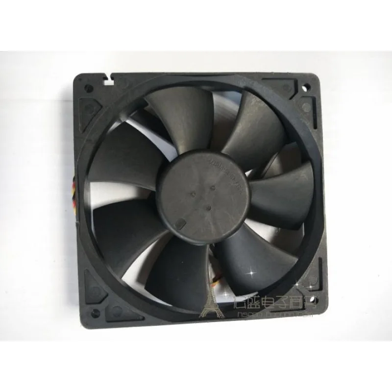 Y+for DELTA AFB1212H 120*120*25mm  12V 0.35A  3pin Case Cooling Fan